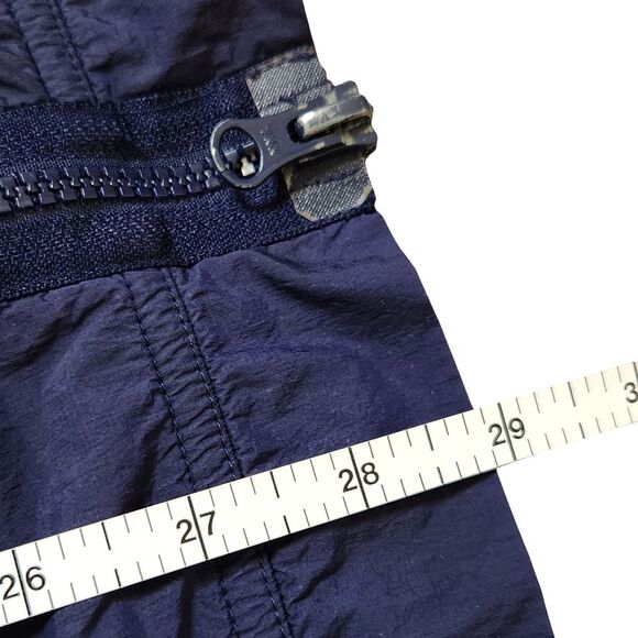 Nike Air Jordan Wings of Flight Windbreaker Navy Purple Hooded Zip Up Men's L - Picture 11 of 11